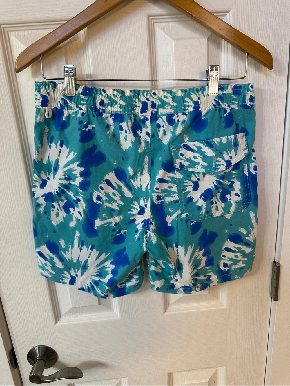 J Crew Mens Bathing Suit Swm Trunks Hawaiian Print Floral XS